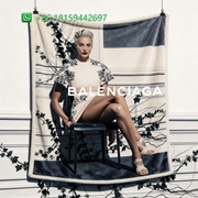 Balenciaga Throw Blankets